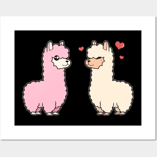 Alpaca in Love Posters and Art